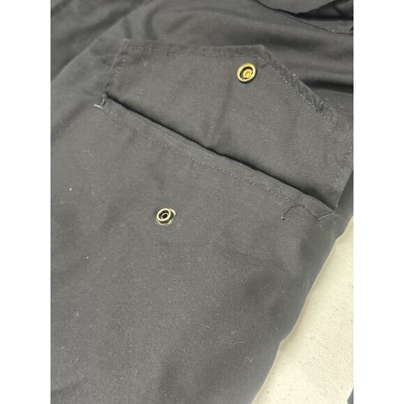 Brandit Large Black Lined Army Military Parka Jacket 217-3 Outdoor Gorpcore - Picture 12 of 16